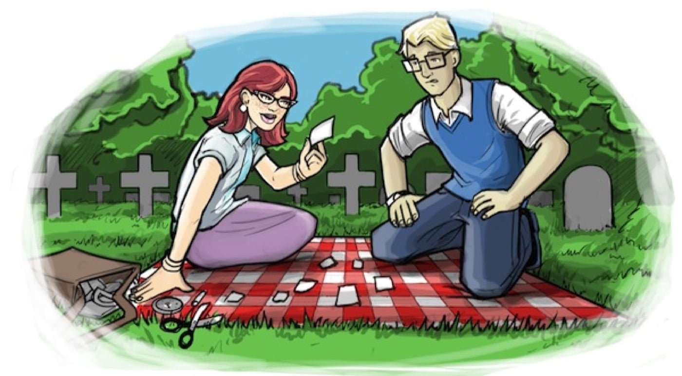 Picnic scene