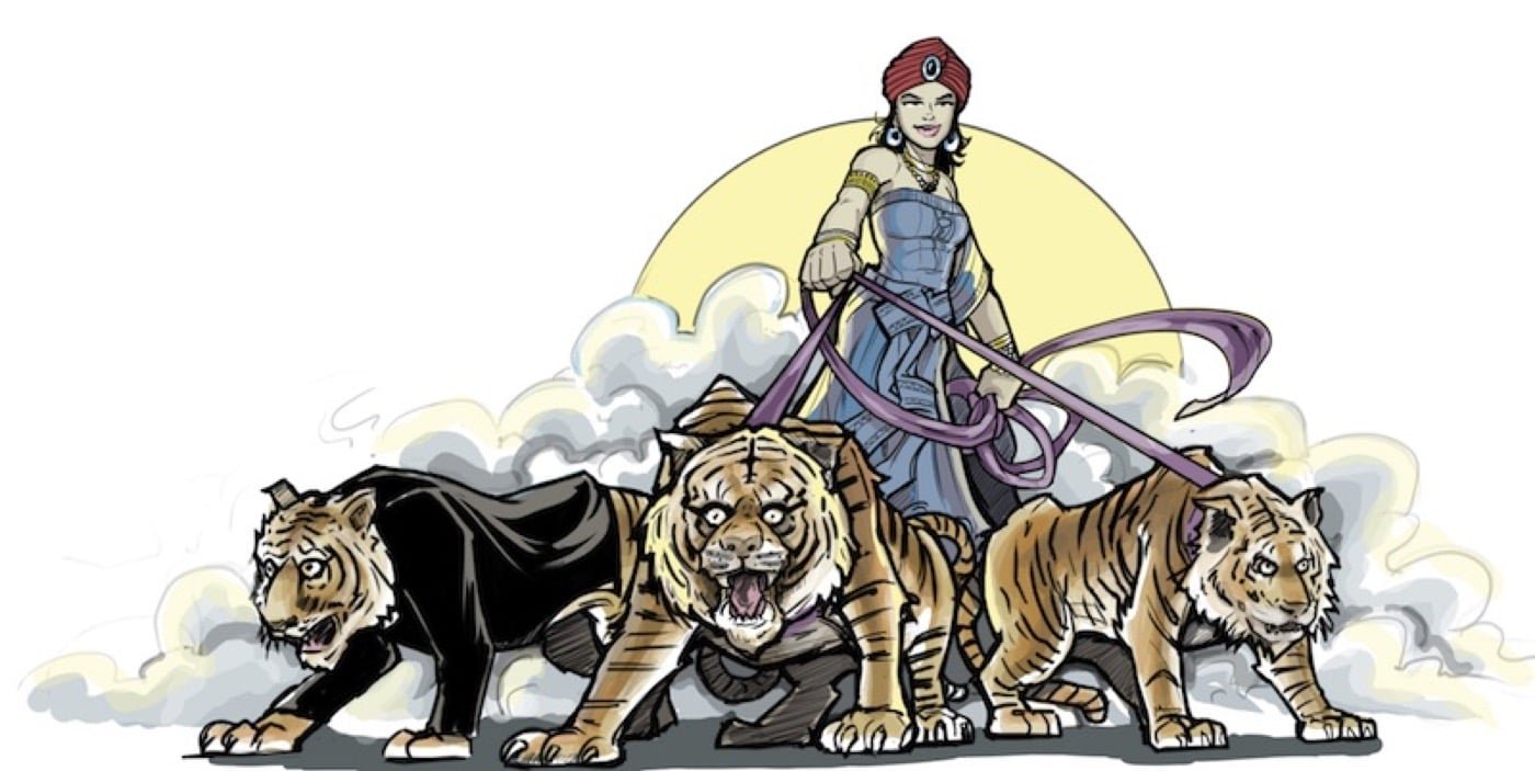 Tigers illustration